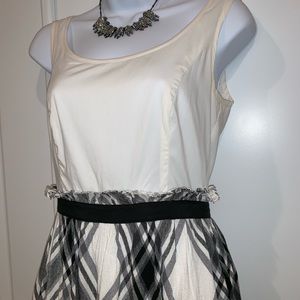 Kenzie A-line Plaid Dress